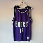 Indlæs billede til gallerivisning Milwaukee Bucks Glenn Robinson Champion Jersey - Medium

