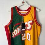 Indlæs billede til gallerivisning Seattle SuperSonics Garry Payton Mitchell &amp; Ness jersey - XL
