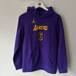 Ladda upp bild till gallerivisning, Los Angeles Lakers LeBron James Jordan hoodie - Youth Large
