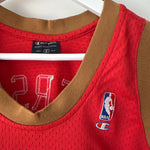 Φόρτωση εικόνας στο εργαλείο προβολής Συλλογής, Philadelphia 76ers Allen Iverson Champion jersey - Small (Fits medium)
