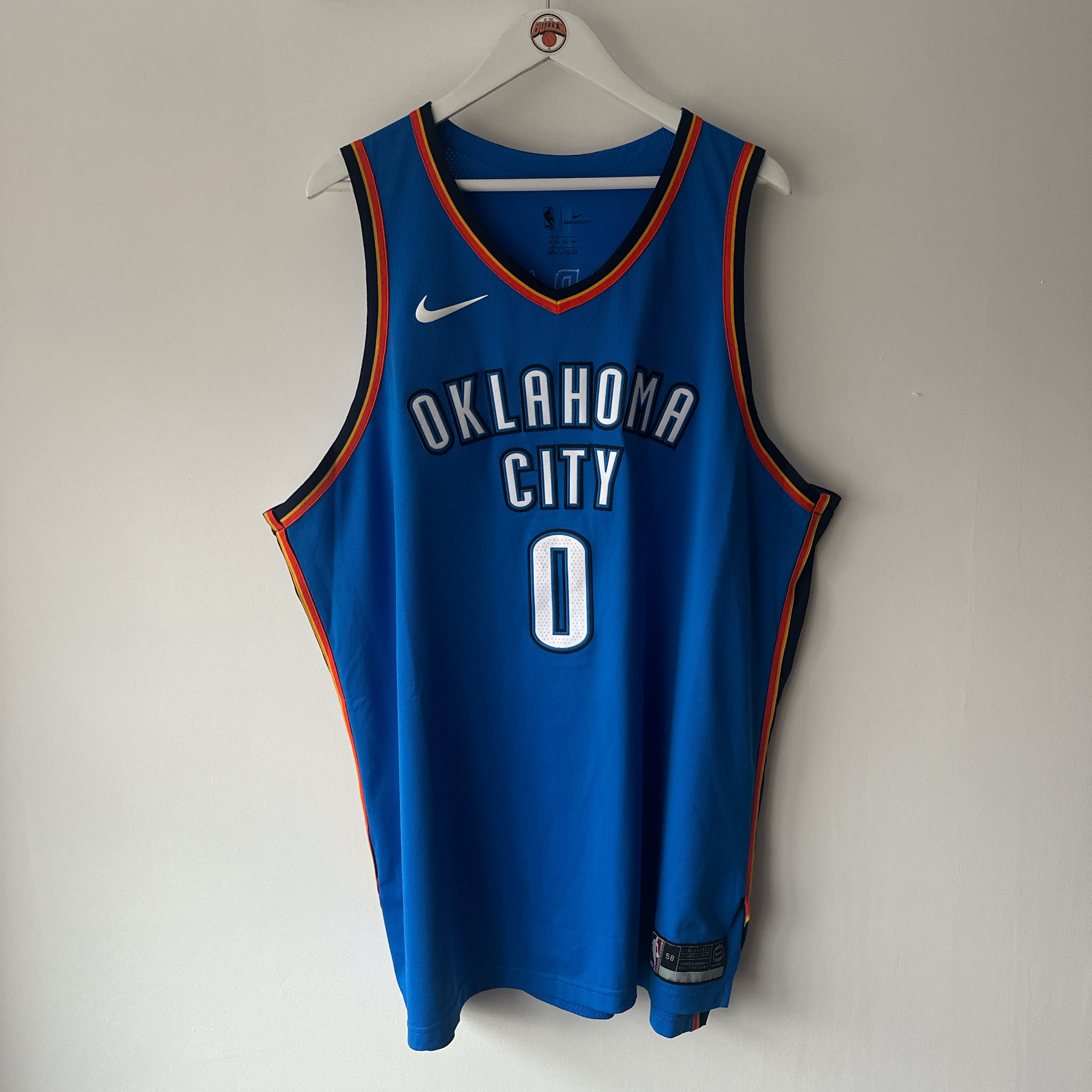 Oklahoma City Thunder Russell Westbrook Nike Jersey - XXXL