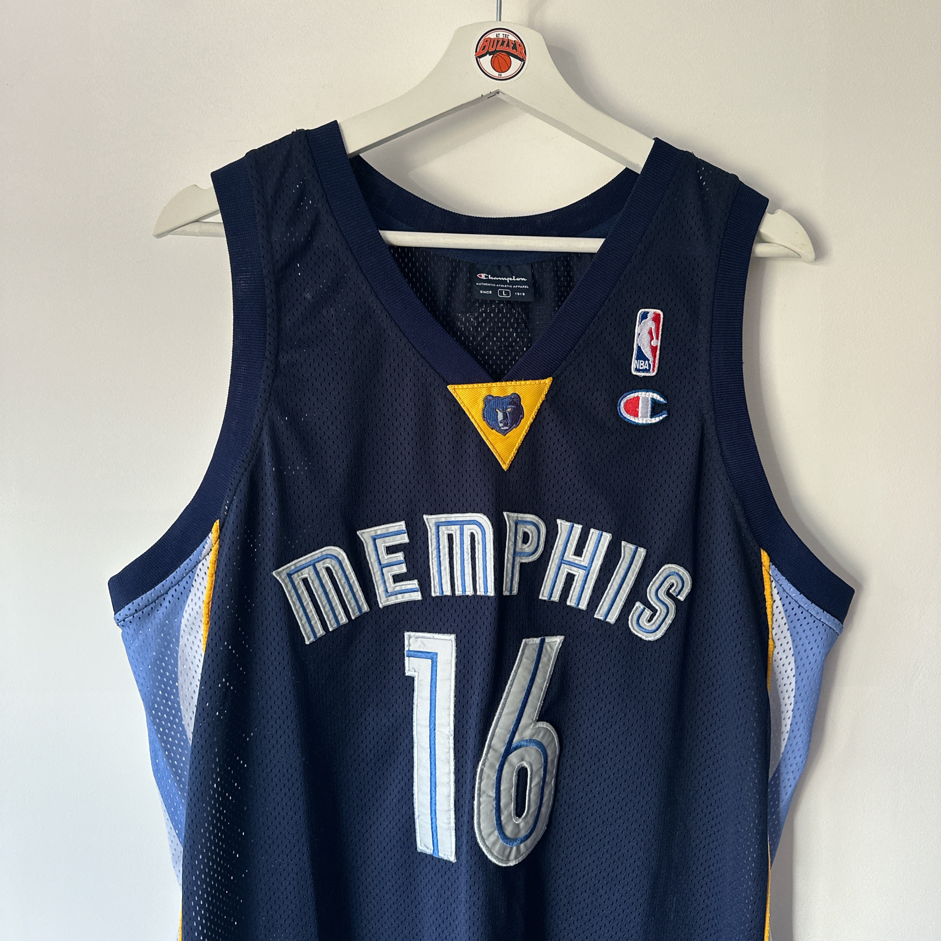 Memphis Grizzlies Pau Gasol Champion jersey - Large