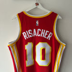 Φόρτωση εικόνας στο εργαλείο προβολής Συλλογής, Atlanta Hawks Zachary Risacher Nike Jersey - Medium
