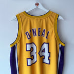 Load image into Gallery viewer, Los Angeles Lakers Shaquille O’Neal Champion jersey - Large

