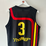 Load image into Gallery viewer, Atlanta Hawks Shareef Abdur Rahim Nike rewind jersey - Medium (Fits large)
