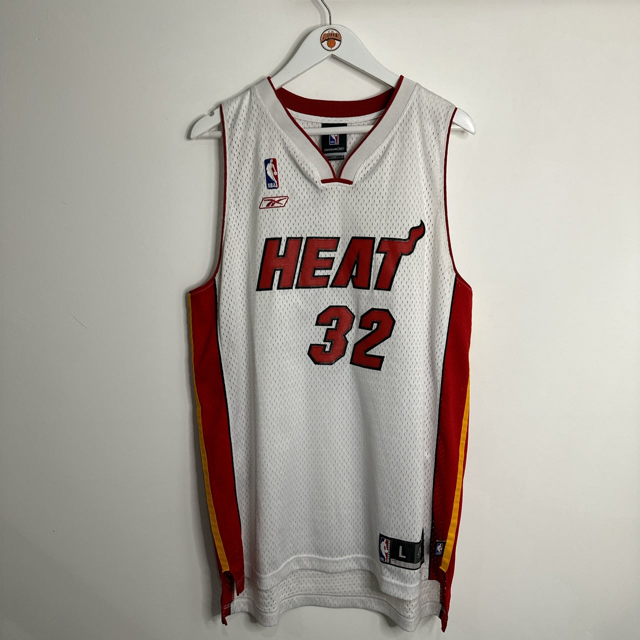 Miami Heat Shaquille O’Neal Reebok jersey - Large