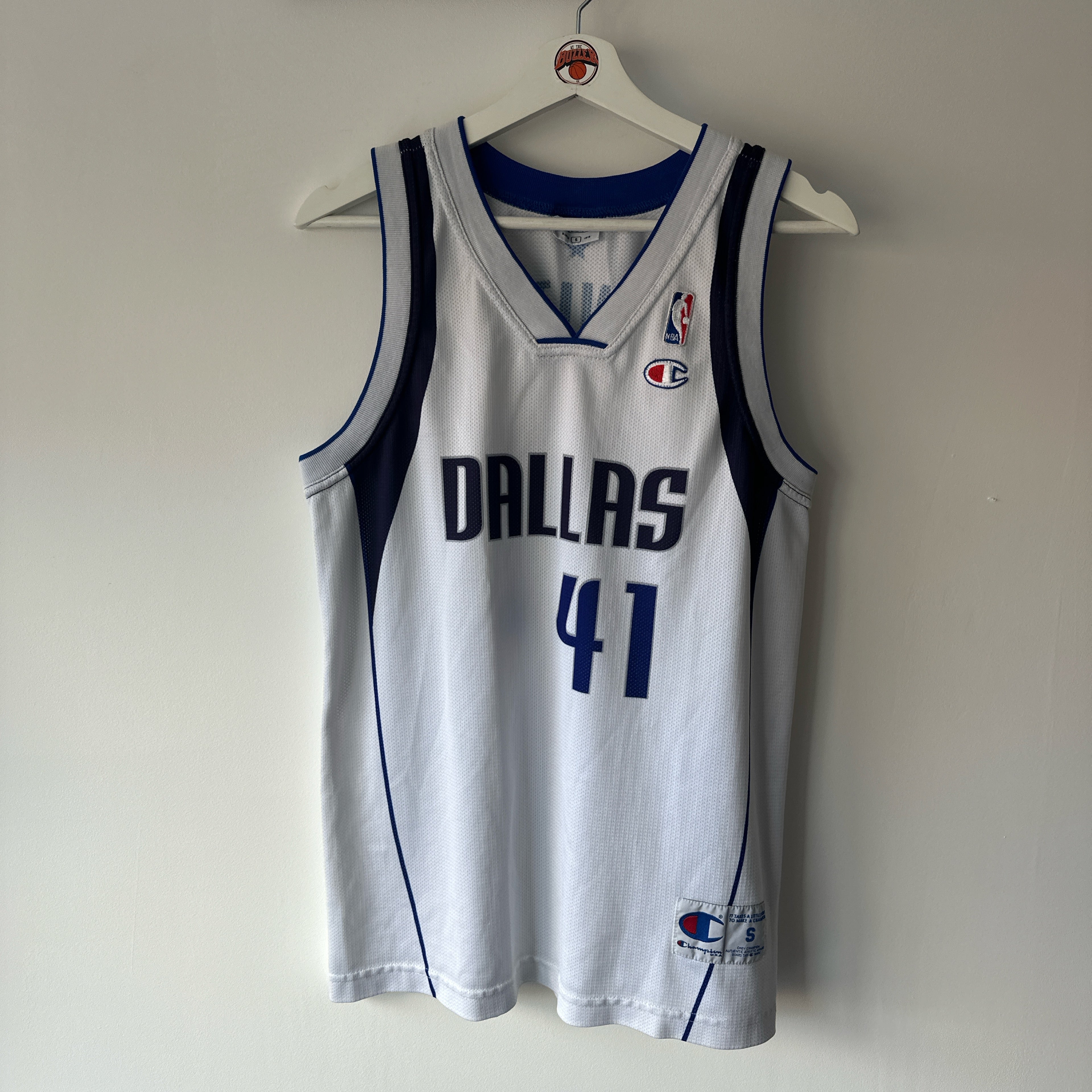 Dallas Mavericks Dirk Nowitzki Champion jersey - Small