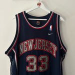 Load image into Gallery viewer, New Jersey Nest Alonzo Mourning Nike jersey - Large
