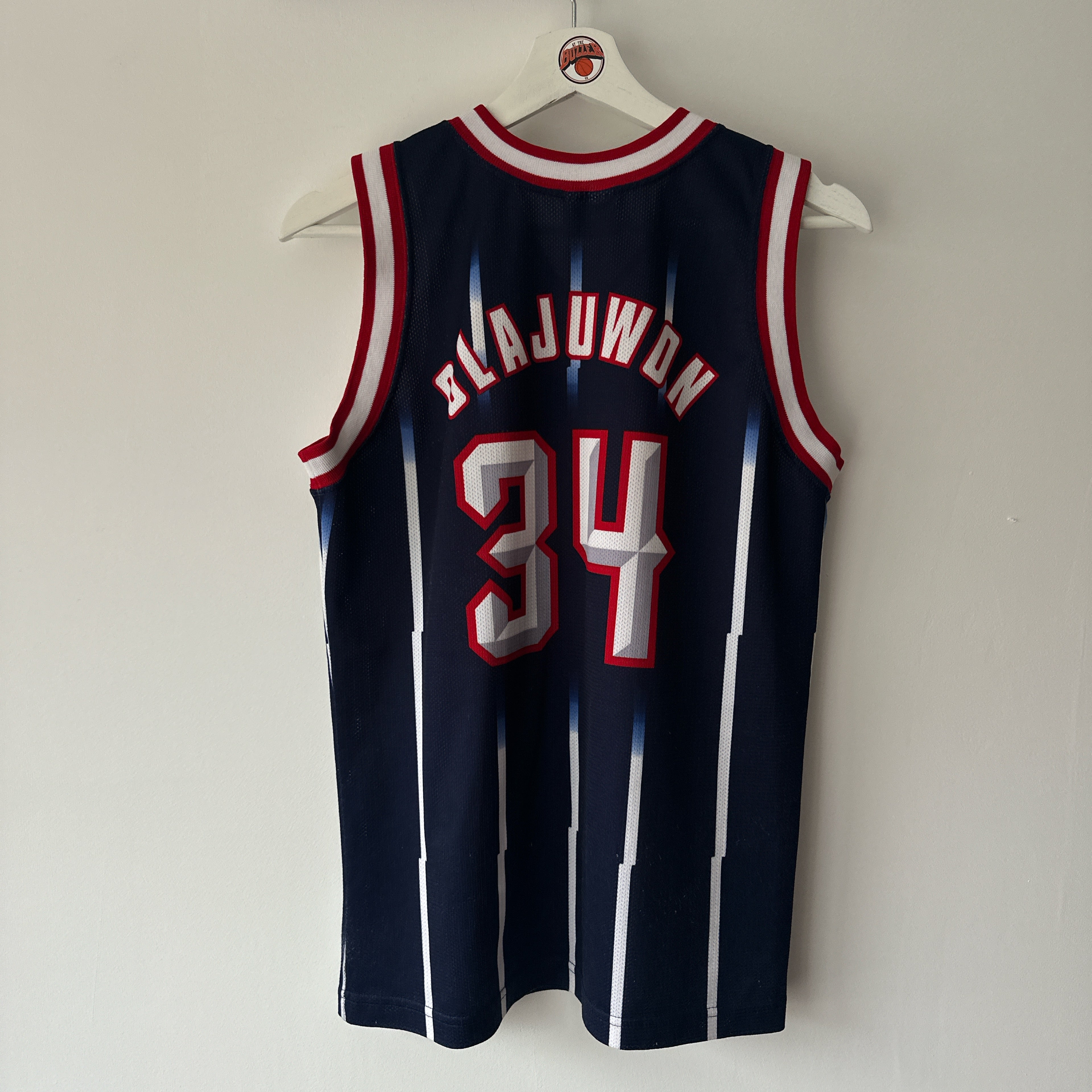 Houston Rockets Hakeem OlajuwonChampion jersey - Youth Large