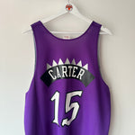 Indlæs billede til gallerivisning Toronto Raptors Vince Carter Mitchell &amp; Ness reversible jersey - XL
