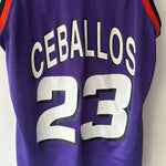 Load image into Gallery viewer, Phoenix Suns Cedric Ceballos  Champion jersey - XS
