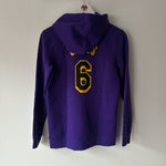 Ladda upp bild till gallerivisning, Los Angeles Lakers LeBron James Jordan hoodie - Youth Large
