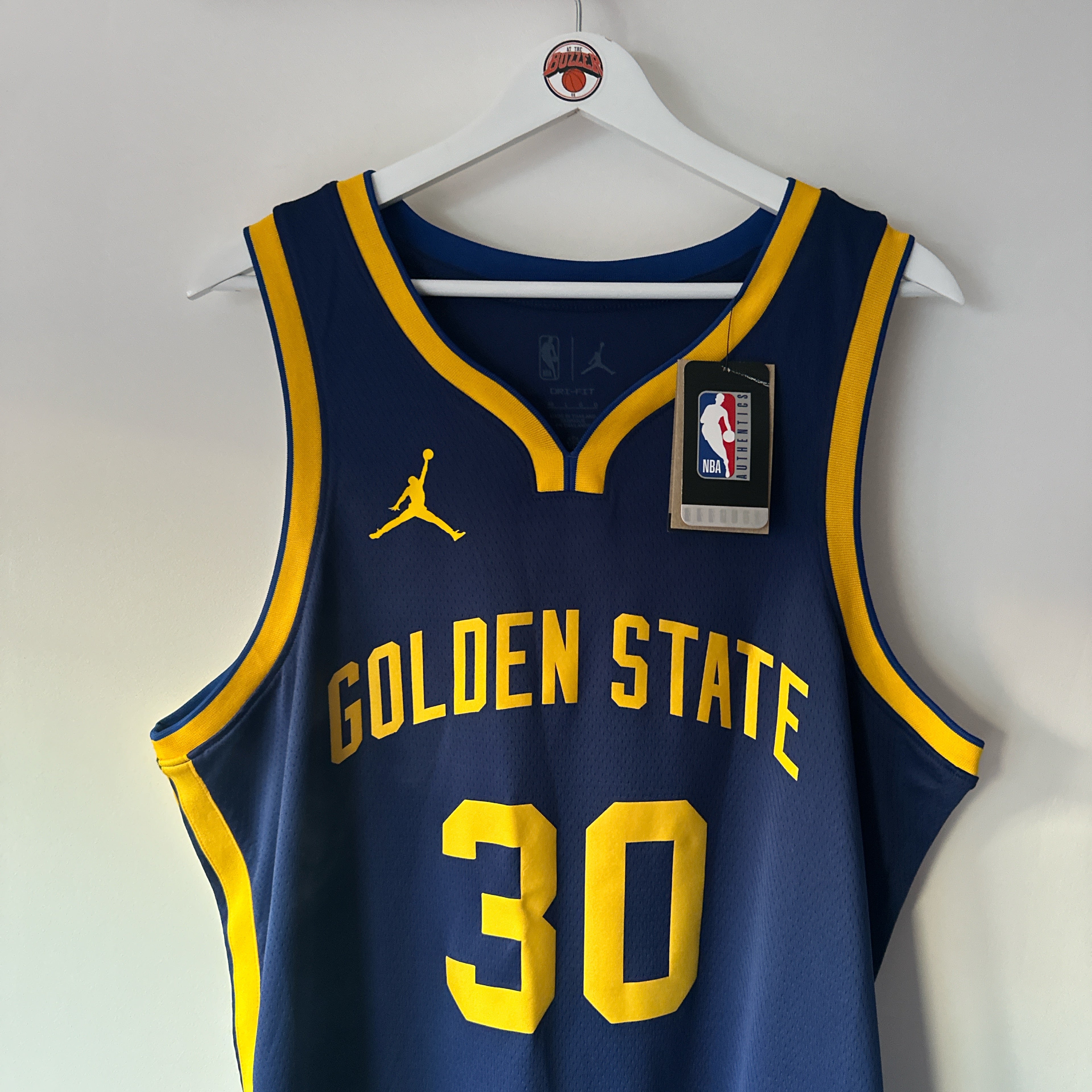 Golden State Warriors Steph Curry Jordan jersey - Large
