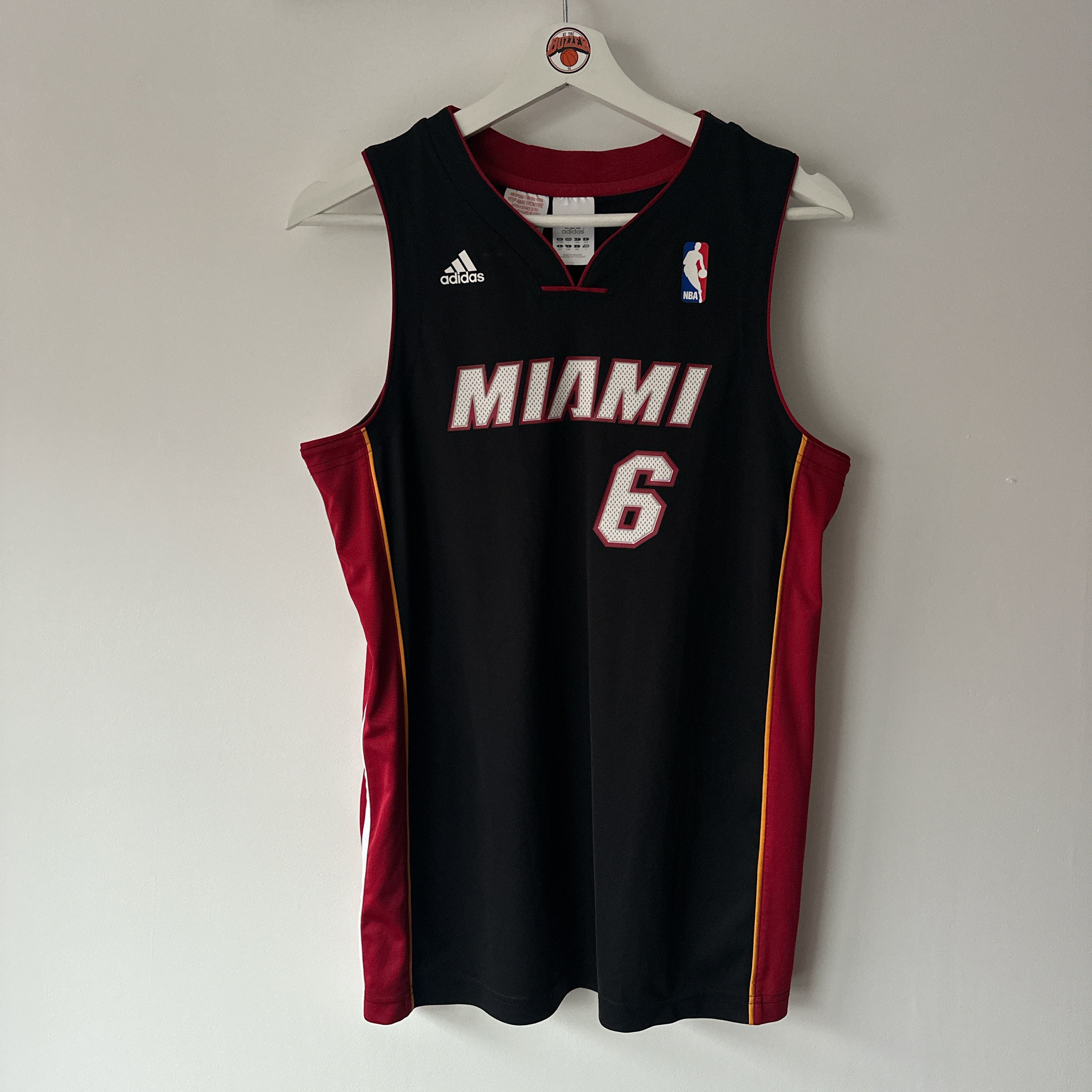 Miami Heat Lebron James Adidas  jersey - Youth Large