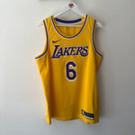 Indlæs billede til gallerivisning Los Angeles Lakers Lebron James Jordan jersey - Large
