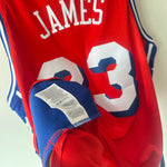 Load image into Gallery viewer, Philadelphia 76ers LeBron James Jordan jersey - XL

