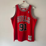 Load image into Gallery viewer, Chicago Bulls Dennis Rodman Mitchell &amp; Ness jersey  - XL
