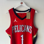 Indlæs billede til gallerivisning New Orleans Pelicans Zion Williamson Jordan jersey - Large
