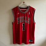 Cargar imagen en el visor de la galería, Chicago Bulls Derrick Rose Adidas jersey - Small
