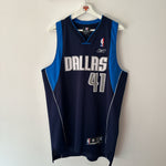 Load image into Gallery viewer, Dallas Mavericks Dirk Nowitzki Reebok Jersey - Medium (Fits large)

