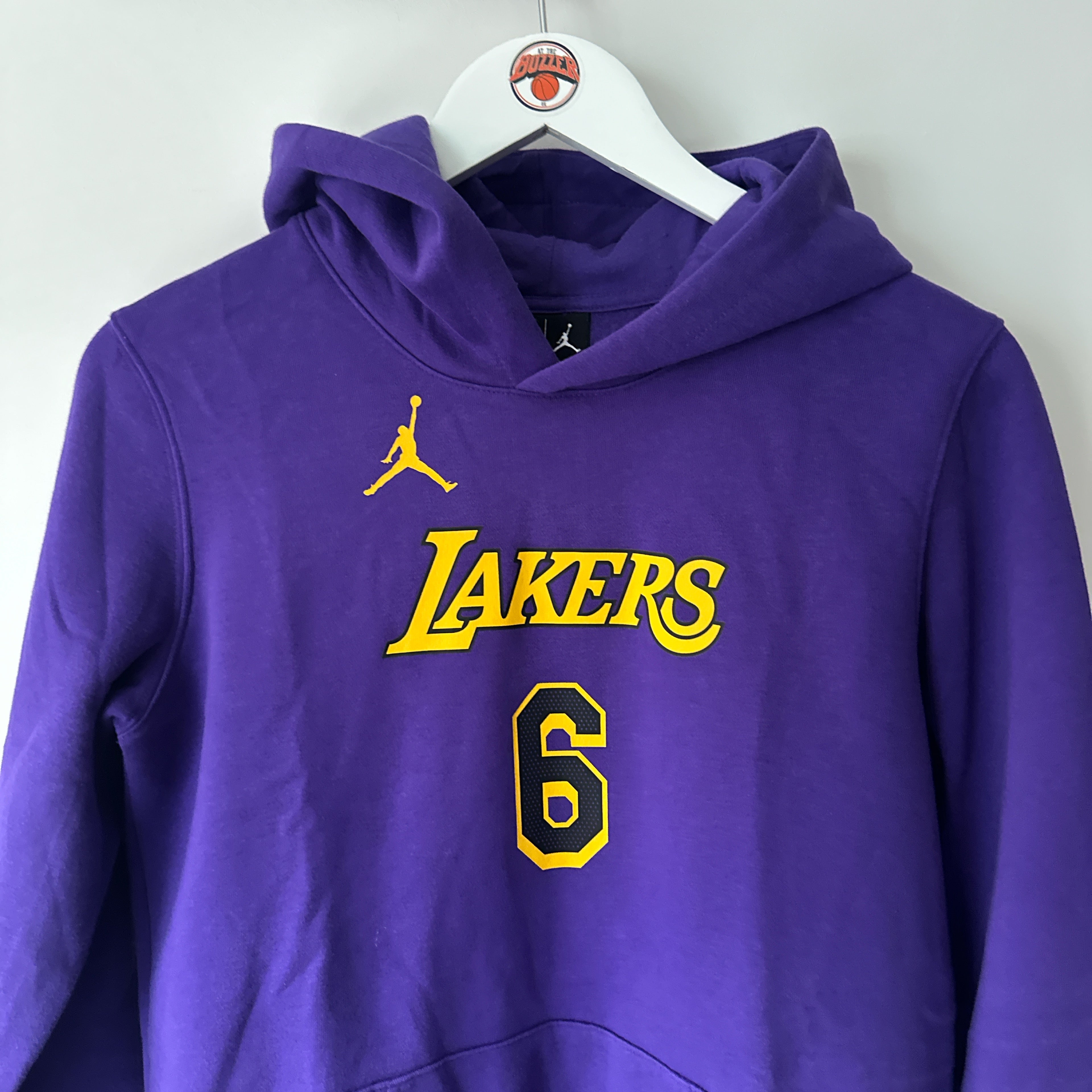 Los Angeles Lakers LeBron James Jordan hoodie - Youth Large