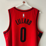 Indlæs billede til gallerivisning Portland Trailblazers Damien Lillard Nike jersey - XL
