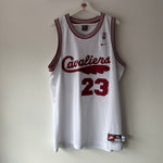 Load image into Gallery viewer, Cleveland Cavaliers Lebron James Nike Rewind jersey - XL
