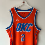 Görseli Galeri görüntüleyiciye yükleyin, Oklahoma City Thunder Shai Gilgeous - Alexander Jordan jersey - XL

