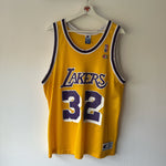 Görseli Galeri görüntüleyiciye yükleyin, Los Angeles Lakers Earvin Magic Johnson Champion jersey - Medium
