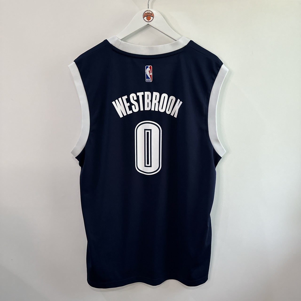 Oklahoma City Thunder Russell Westbrook Adidas jersey - Large