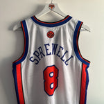 Carregar imagem no visualizador da galeria, New York Knicks Latrell Sprewell jersey - Champion (Small) - At the buzzer UK
